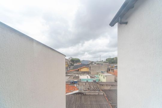 Vista da Cozinha  de apartamento à venda com 2 quartos, 84m² em Vila Linda, Santo André