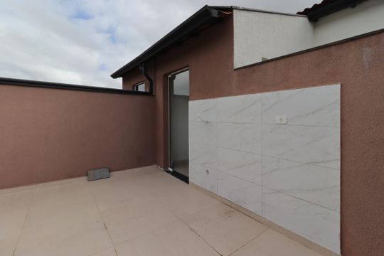 Área de Serviço de apartamento à venda com 2 quartos, 84m² em Vila Linda, Santo André