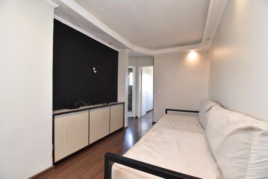 Sala de apartamento para alugar com 2 quartos, 48m² em Cruzeiro, São José dos Pinhais