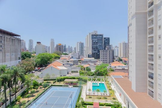 Vista da Varanda de apartamento à venda com 2 quartos, 68m² em Vila Mariana, São Paulo