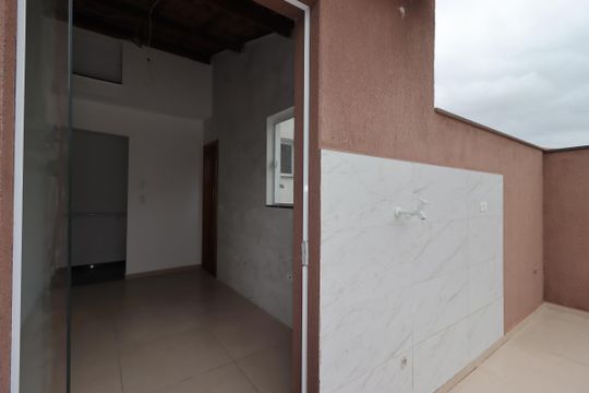Área de Serviço de apartamento à venda com 2 quartos, 86m² em Vila Linda, Santo André