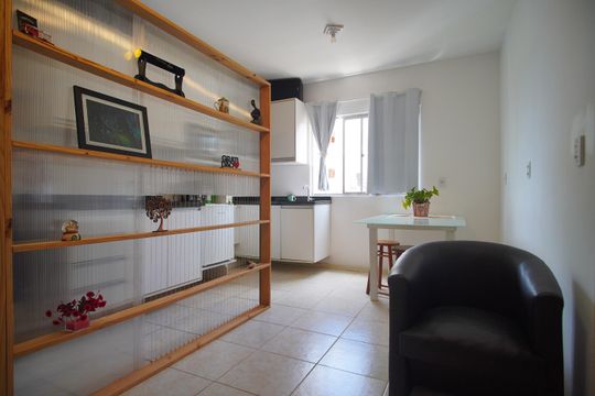 Sala de apartamento para alugar com 1 quarto, 42m² em Vila Nova, Novo Hamburgo