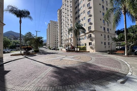 Área comum de apartamento à venda com 2 quartos, 59m² em Vargem Pequena, Rio de Janeiro