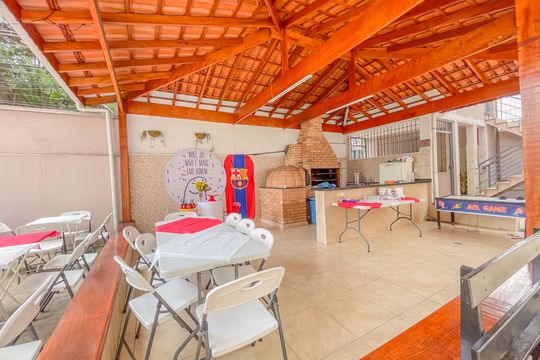 Área comum - Churrasqueira de apartamento à venda com 3 quartos, 140m² em Umuarama, Osasco