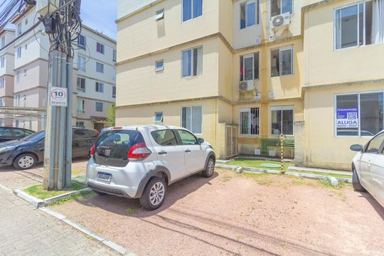 Fachada do bloco/placa de apartamento à venda com 2 quartos, 70m² em Fátima, Canoas