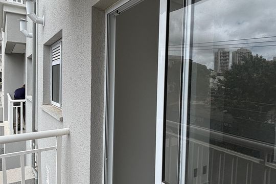 Varanda Sala de apartamento para alugar com 2 quartos, 50m² em Santa Terezinha, Santo André