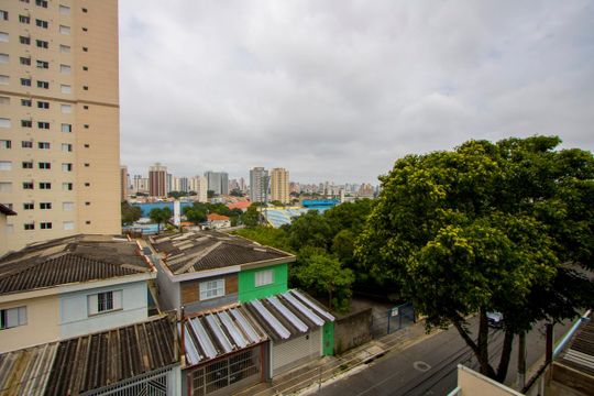 Vista da área externa de apartamento à venda com 2 quartos, 88m² em Vila América, Santo André