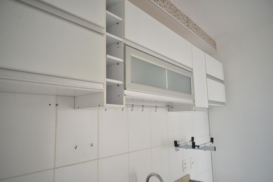 Cozinha de apartamento à venda com 3 quartos, 66m² em Vila Metalúrgica, Santo André
