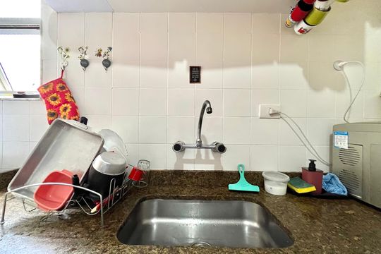 Cozinha de apartamento à venda com 3 quartos, 88m² em Jabaquara, São Paulo