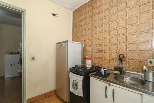 Cozinha de apartamento à venda com 1 quarto, 57m² em Rubem Berta, Porto Alegre