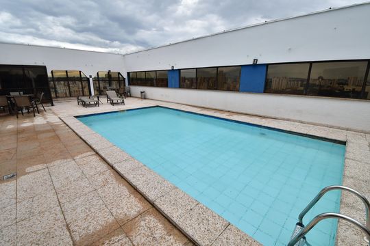 Área comum - Piscina de apartamento à venda com 1 quarto, 40m² em Centro, Campinas