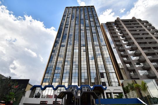 Fachada do Prédio de apartamento à venda com 1 quarto, 40m² em Centro, Campinas