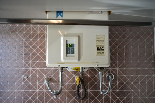 Área de Serviço de apartamento à venda com 3 quartos, 120m² em Jardim, Santo André