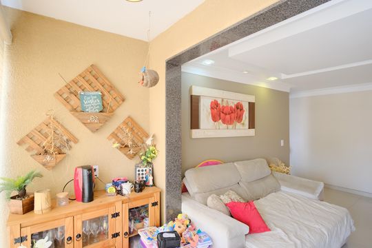 Varanda gourmet de apartamento à venda com 3 quartos, 72m² em Vila Carrão, São Paulo