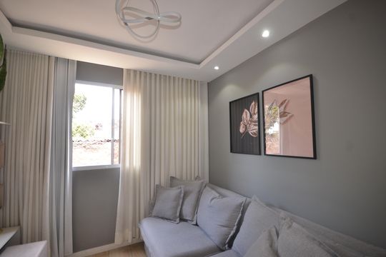 Sala de apartamento para alugar com 2 quartos, 40m² em Cascadura, Rio de Janeiro