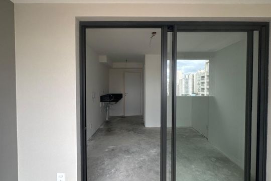 Varanda de apartamento à venda com 1 quarto, 26m² em Vila Clementino, São Paulo