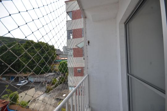 Varanda da Sala de apartamento para alugar com 2 quartos, 52m² em Campinho, Rio de Janeiro