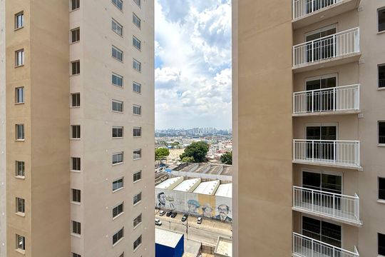 Vista  de apartamento à venda com 1 quarto, 37m² em Socorro, São Paulo