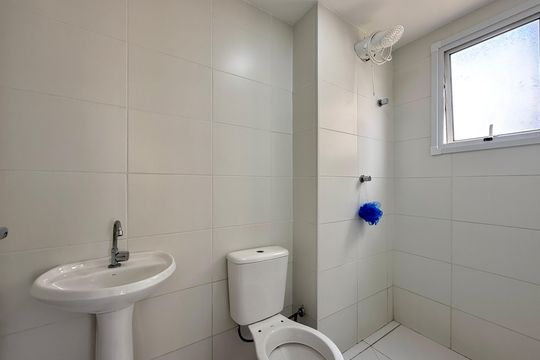 Banheiro Suíte  de apartamento à venda com 1 quarto, 37m² em Socorro, São Paulo