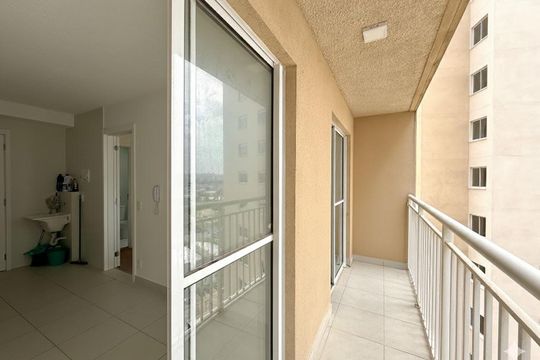 Sacada de apartamento à venda com 1 quarto, 37m² em Socorro, São Paulo