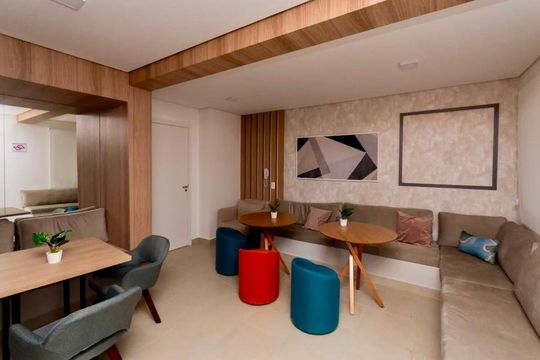Salão de Festas  de apartamento à venda com 1 quarto, 37m² em Socorro, São Paulo