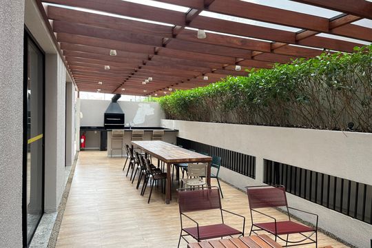 Área comum - Churrasqueira de apartamento à venda com 4 quartos, 139m² em Perdizes, São Paulo