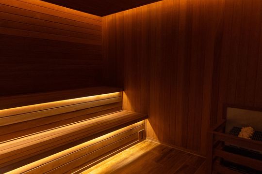 ÁREA COMUM  - SAUNA SECA de apartamento para alugar com 1 quarto, 53m² em Centro, Campinas