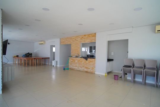 Área comum - Salão de festas de apartamento à venda com 2 quartos, 57m² em Centro, Novo Hamburgo