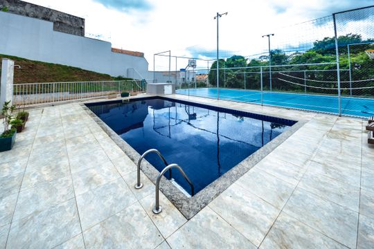 Área comum - Piscina de apartamento para alugar com 2 quartos, 45m² em Juliana, Belo Horizonte