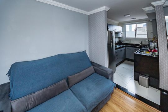 Sala de apartamento para alugar com 2 quartos, 45m² em Juliana, Belo Horizonte