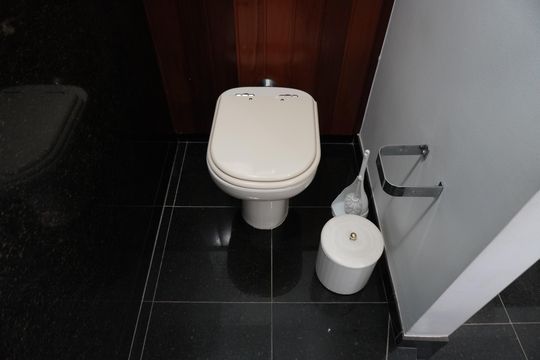 Banheiro da Suíte 3 de casa para alugar com 3 quartos, 330m² em Vila Santa Catarina, Americana