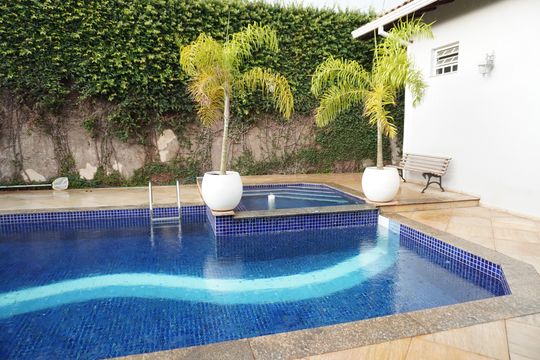Piscina de casa para alugar com 3 quartos, 330m² em Vila Santa Catarina, Americana