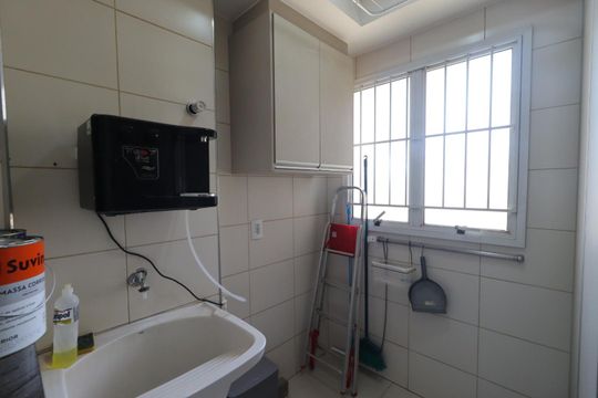 Cozinha de apartamento para alugar com 2 quartos, 70m² em Jardim Macedo, Ribeirão Preto