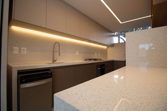Cozinha de apartamento à venda com 3 quartos, 122m² em Asa Norte, Brasília