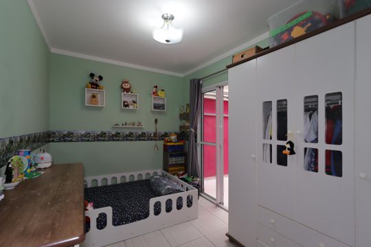 Quarto 1 de apartamento à venda com 3 quartos, 102m² em Vila Assunção, Santo André