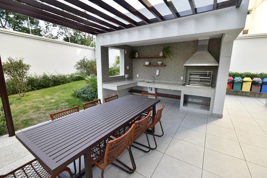 Área comum - Churrasqueira de apartamento à venda com 2 quartos, 67m² em Taquaral, Campinas