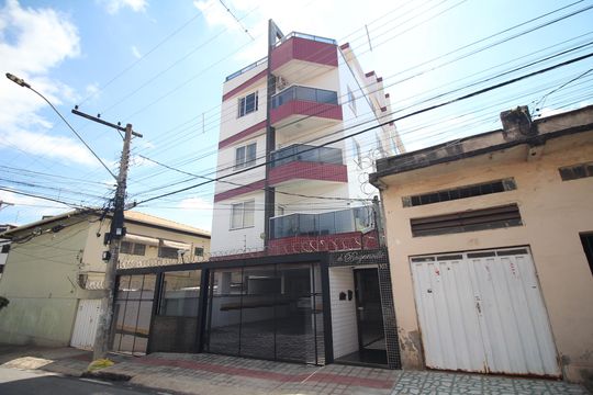 Fachada de apartamento à venda com 3 quartos, 77m² em Eldorado, Contagem