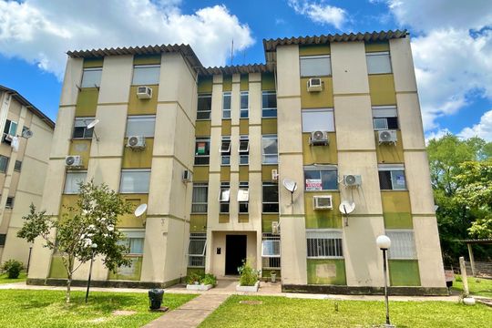 Fachada de apartamento à venda com 2 quartos, 41m² em São Miguel, São Leopoldo