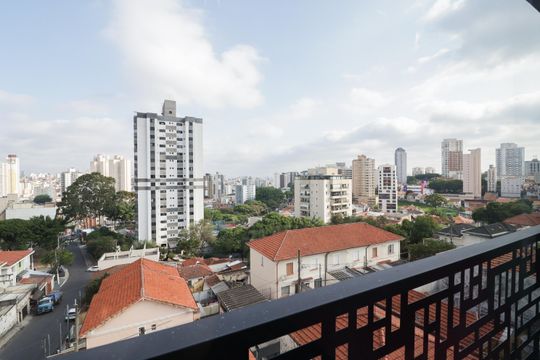 Varanda de kitnet/studio para alugar com 0 quarto, 26m² em Tucuruvi, São Paulo