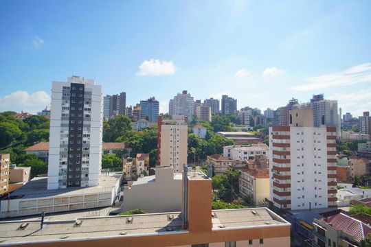 Vista do Quarto de apartamento à venda com 2 quartos, 47m² em Rio Branco, Porto Alegre