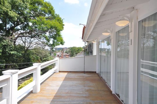 Sacada da Sala de casa para alugar com 3 quartos, 340m² em Vila Albertina, São Paulo