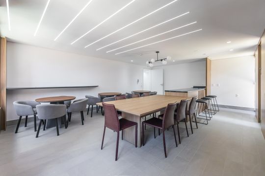 Salão de Festas de kitnet/studio à venda com 1 quarto, 26m² em Pinheiros, São Paulo