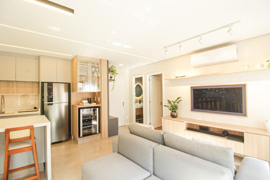 Sala de apartamento à venda com 3 quartos, 109m² em Perdizes, São Paulo