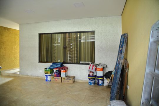 Garagem  de casa à venda com 3 quartos, 259m² em Jardim Nascimento, São Bernardo do Campo