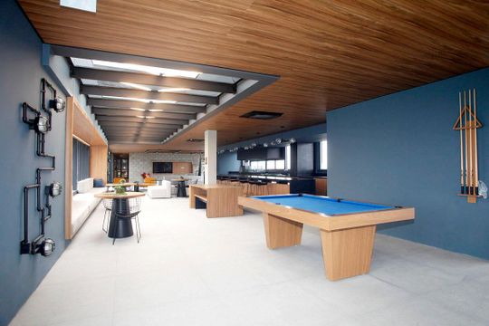 Área Comum - Espaço de Jogos de apartamento à venda com 3 quartos, 90m² em Cidade Baixa, Porto Alegre