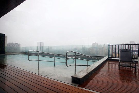 Área Comum - Piscina de apartamento à venda com 3 quartos, 90m² em Cidade Baixa, Porto Alegre