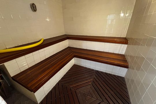 Área comum - sauna  de apartamento para alugar com 3 quartos, 153m² em Recreio dos Bandeirantes, Rio de Janeiro