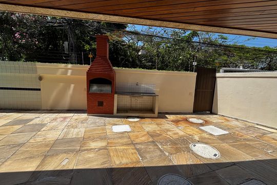 Área comum - Churrasqueira de apartamento para alugar com 3 quartos, 153m² em Recreio dos Bandeirantes, Rio de Janeiro
