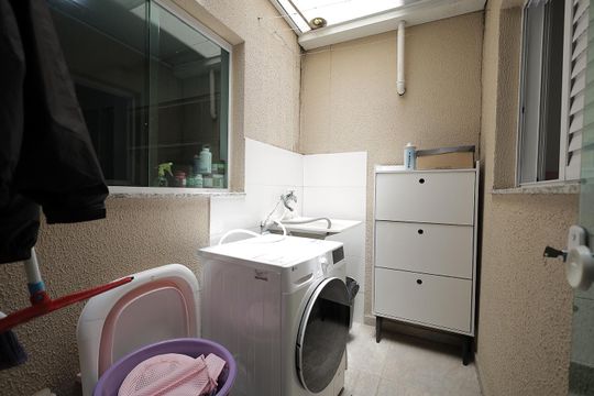 Área de Serviço de apartamento à venda com 2 quartos, 47m² em Vila Curuçá, Santo André