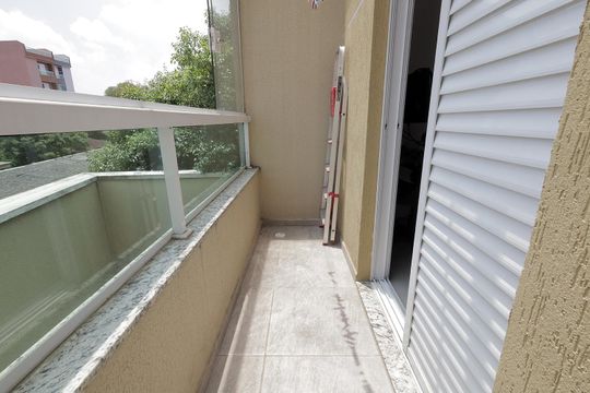 Sacada de apartamento à venda com 2 quartos, 47m² em Vila Curuçá, Santo André